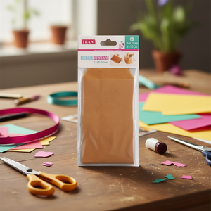 Sacchetti di carta Ilan 8x15 cm 12 pezzi Kraft marrone per artigianato e regali - Product Image 2