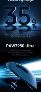 Hợp tác LEVIATAN hiệu suất cao - Chuột không dây thể thao điện tử cực đỉnh ATK Blazing Sky F1 - Product Image 4