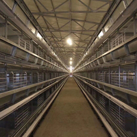 Équipement complet pour une ferme avicole de 30 000 oiseaux : alimentation automatique, traitement du fumier et poulaillers sur mesure