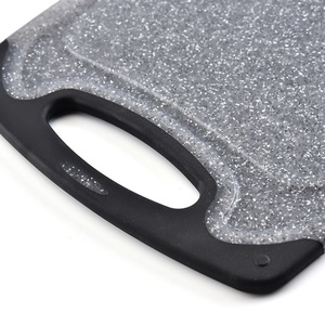 Multifunctional Non Slip Chopping Board Set Wheat Straw <b>Plastic</b> Cutting Boards With Juice Grooves for Meat Veggies - Product Image 2