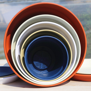 Gros Pot De <span class=keywords><strong>Fleur</strong></span> En Plastique Plateau Avec Fond Vertes Succulentes Scoop Pot De <span class=keywords><strong>Fleur</strong></span> <span class=keywords><strong>Rond</strong></span> <span class=keywords><strong>Grand</strong></span> - Product Image 5