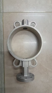 วาล์วบัตเตอร์ฟลายแบบแมนนวล ซีลนุ่ม ทนการกัดกร่อน สำหรับโรงงานอุตสาหกรรม ทำจากสแตนเลส - Product Image 2