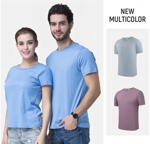 T-Shirt Personalizzate in 100% Cotone per Uomo 170G/180G/220G/230G, Vendita all'Ingrosso OEM ODM, <span class=keywords><strong>Magliette</strong></span> con Logo Personalizzato Stampato - Product Image 2