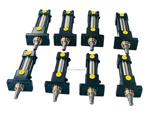 Vendita Diretta di Cilindri Idraulici a Media e Alta Pressione, Cilindri Idraulici con Piastra Frontale Installata - Product Image 1