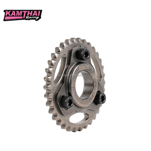 KAMTHAI Engranaje de Distribución Ajustable de 34T con Descompresión para Honda Sonic 150R <span class=keywords><strong>Supra</strong></span> <span class=keywords><strong>GTR</strong></span> 150 Motocicleta K56 Motor Engranaje de Levas - Product Image 2