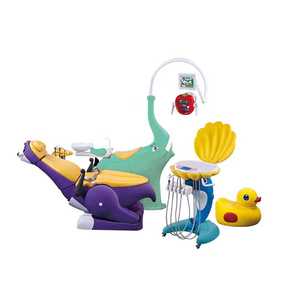 Ghế Nha Khoa Cao Cấp Cho Trẻ Em, Thiết Kế Hoạt Hình Thiết Bị Nha Khoa Điện Đầy Đủ Tính Năng - Product Image 5