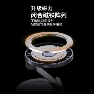 Magnetic Phone <b>Holder</b> Vacuum Suction 360 Degree Rotation Dashboard Mount <b>Car</b> <b>Holder</b> - Product Image 3