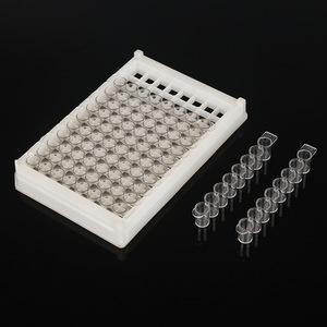 Placa ELISA Kehua de 96 pocillos, de plástico, fondo plano, desechable, para uso en laboratorio - Product Image 3