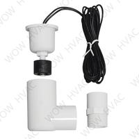 Commutateur de débordement de commutateur de flotteur de couleur blanche de PVC LLS-SS2 pour des systèmes de la CAHT