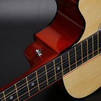 38-inch Folk Guitar Full Basswood Plywood Beginners Teach Themselves Factory Wholesale Guitar Instruments