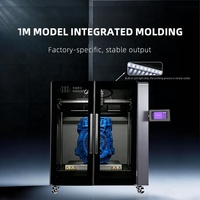 Imprimante 3D industrielle FDM ModelBot 1100x1100x1100mm, extrudeuse pour matériaux PLA/Nylon/TPU/ABS, WiFi/USB, nouvelle, 1 an de garantie, nivellement automatique