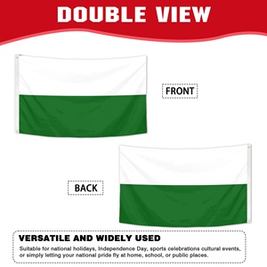 Bandera de Poliéster Personalizada de la Saxonia Alemana, 3x5 pies, Impresa Digitalmente, para Decoración de Festivales de Herencia - Product Image 3