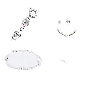 Convertitore di chiusura per bracciale magnetico in argento Sterling 925 o argento per gioielli forniture e componenti - Product Image 3