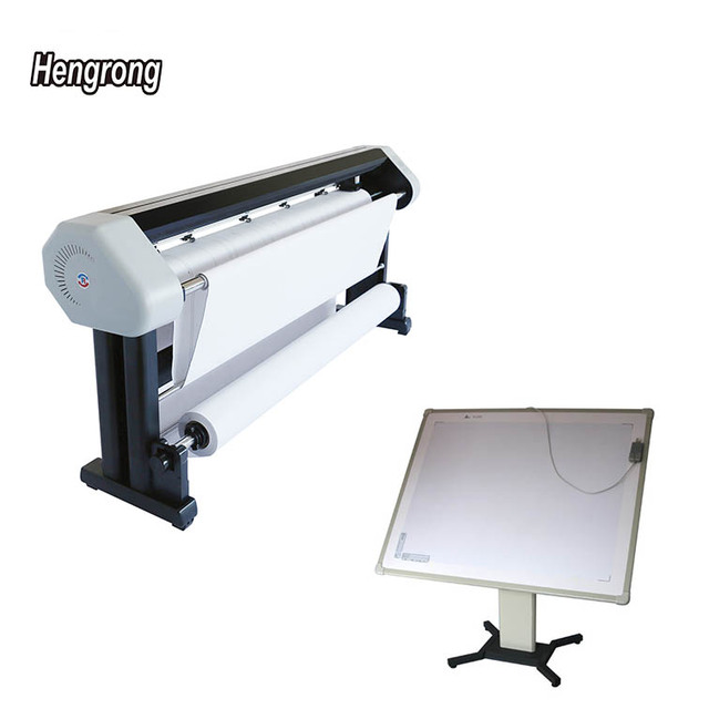 Automatically 1.7m 1.9m CAD Inkjet Plotter with Digitizer Board for Garment Pattern Apparel Factory Use