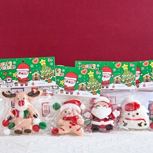 Juguete Antiestrés de Navidad, Santa Claus, Reno, Hombre de Jengibre, Muñeco de Nieve, Regalo Unisex para Mayores de 15 Años - Product Image 6