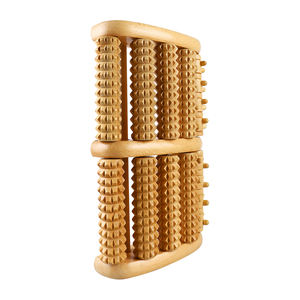 Ensemble d'outils de thérapie en bois naturel, masseur facial pour le modelage du corps, instrument de thérapie en bois pour les pieds - Product Image 5