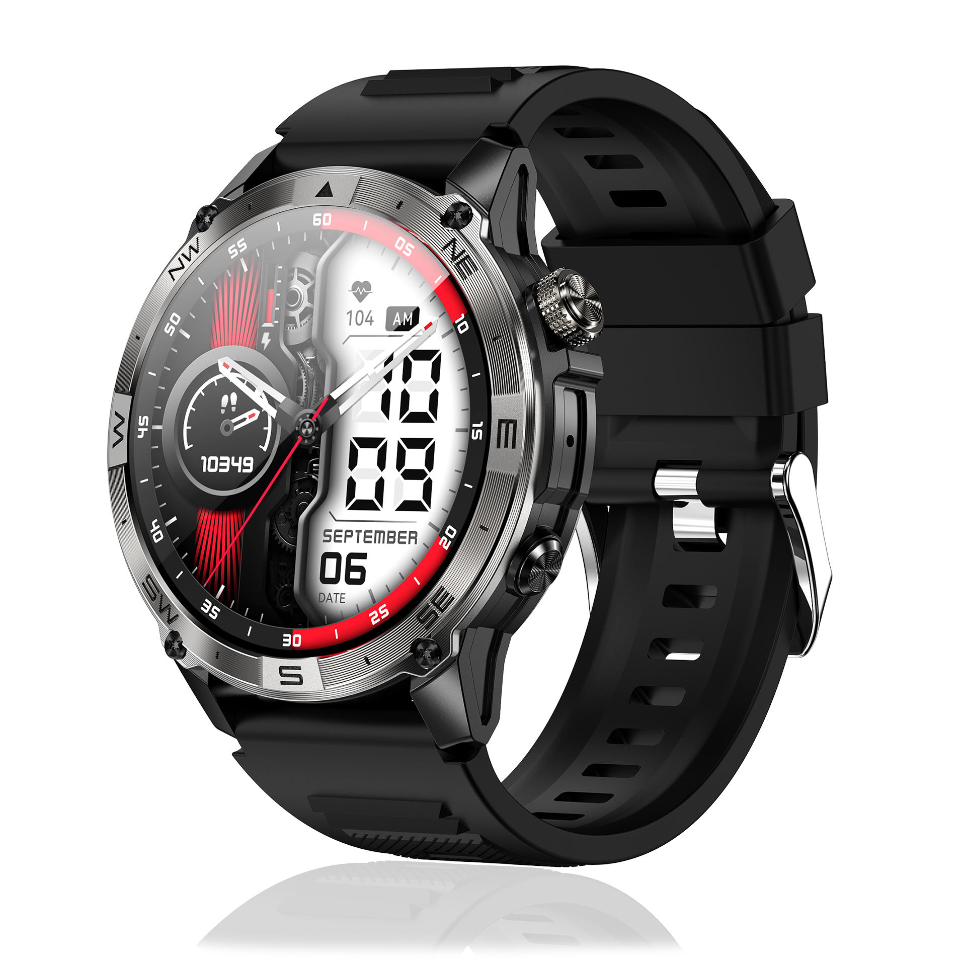 HK08 Smartwatch Durable, Waterproof, and Feature-rich