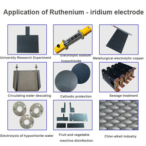 Malla de Ánodo de Titanio Recubierta de <span class=keywords><strong>Rutenio</strong></span> e Iridio MMO, Electrodo de Titanio DSA para Tratamiento de Aguas Residuales y Electrólisis de Agua Salada - Product Image 6