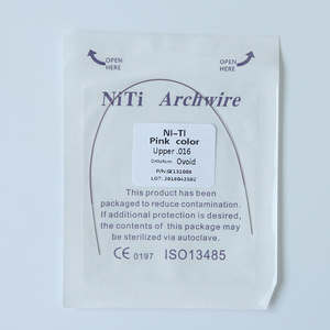 Filo per arco rivestito bianco di colore Nitinol ortodontico dentale - Product Image 5