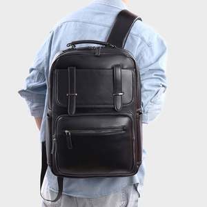 Nouveau sac à dos de voyage de grande capacité avec logo personnalisé en gros, sac à dos imperméable à l'eau, sac à dos tendance en PU pour homme, sac à dos pour ordinateur portable de haute qualité - Product Image 3
