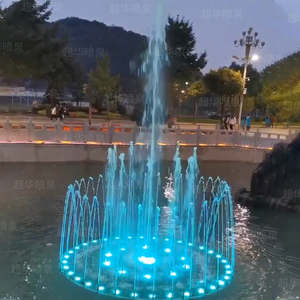 Đa Phương Tiện Điều Khiển Trong Nhà Âm Nhạc Đài Phun Nước LED Ánh Sáng Hiển thị Cho Gia Đình Vườn Khách Sạn Plaza Ngoài Trời Khiêu Vũ Chất Lượng Đá Vườn - Product Image 3