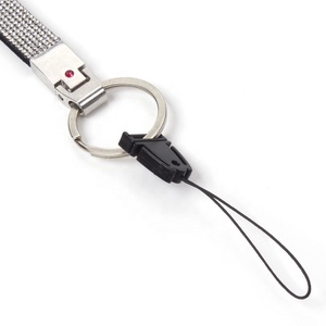 Cá nhân hoá tùy chỉnh chủ Key <span class=keywords><strong>Wristlet</strong></span> dây polyester cổ tay móc chìa khóa dây đeo ngắn LANYARD KEYCHAIN - Product Image 5