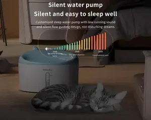 Prodotti per animali domestici 2l elettrico elettrico pet dog gatto fontana di acqua per animali domestici forniture e attrezzature - Product Image 2