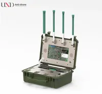 Bloqueur de drones portable et durable, détecteur anti-drone, portée 5 km, bande complète 30 MHz-6 GHz, détection de liste noire/blanche, contrôle à distance, plus de 30 drones
