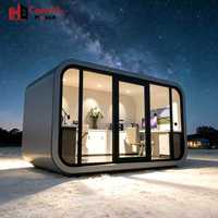 Cammi House – Nouvelle Cabine Préfabriquée Moderne en Acier, Modèle Apple, Module Conteneur de Luxe, Villa Écologique pour Chambre, Parc, Travail et Vie