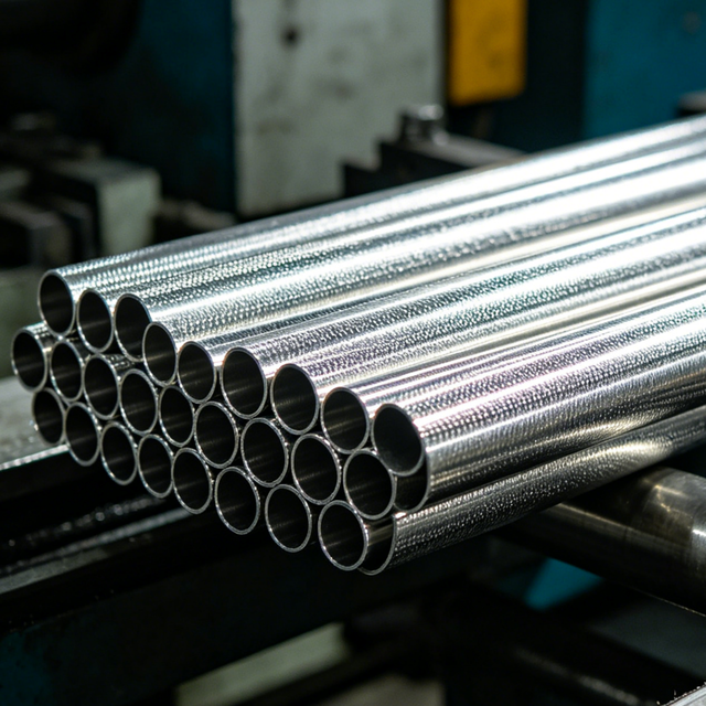 Hot Rolled Nickel Alloy Seamless Pipe & Tube | ASTM A213/A335 Standards | Custom Lengths for Petrochemical Oil Gas Applications
