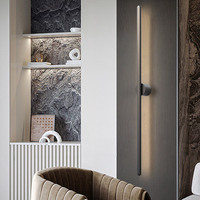 Lampe d'escalier d'allée Moderne Simple Salon Simple Longue Applique Murale Nordic Appliques