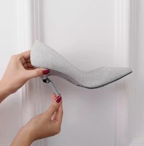 Zapatos Deportivos Plegables Telescópicos de Tacón Alto para Conducir, que se Plegan a Planos y se Converten - Product Image 4