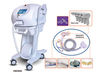 Portable km 755 808 nm 1064nm 3 longueurs d'onde lazer 810 diode glace trio laser 755/808/1064nm cristal épilation machine KM300D