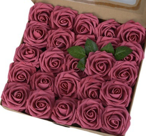 25 pièces de tiges de serre-tête en mousse PE de haute qualité pour la fabrication de roses, pour les fêtes de remise de diplômes, la fête <span class=keywords><strong>des</strong></span> mères, la fête <span class=keywords><strong>des</strong></span> pères, Pâques, Noël, cadeaux pour la maison - Product Image 1