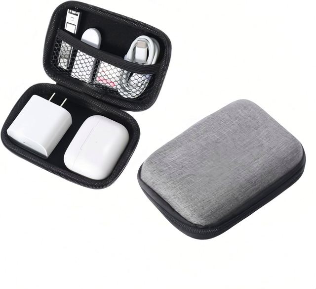 Manufacturer Custom Water Resistant Hard Shell Electronic Organizer Case for Tech Accessories Shockproof Travel Storage