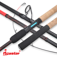 NEWSTAR Canne à pêche Feeder 3.0m-4.2m 150g-250g en fibre de carbone, blank fin, détection de micro-morsures, pour la pêche en match, en lac, au skimmer et au bar.