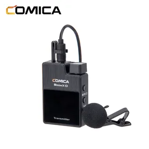 Comica Boomx-D D1 D2 UC1 UC2 2.4G Digitale Draadloze Microfoon Met Zender En Ontvanger Clip-On microfoon Voor Smartphone