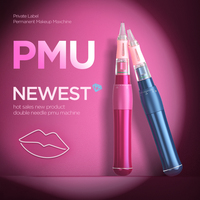 2025 plus récent rose lèvre 2.0mm électrique tatouage Micro Blading Machine PMU tatouage Machine de maquillage Permanent pour tatouage des lèvres