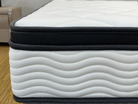 Matelas King Size Matelas à ressorts pour hôtel de luxe Matelas double de couchage à ressorts ensachés compressé Queen Roll up Euro Top