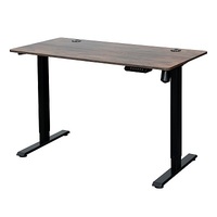 Support de bureau électrique réglable en hauteur avec porte-gobelet intégré, mobilier moderne pour bureau à domicile, vente chaude en usine