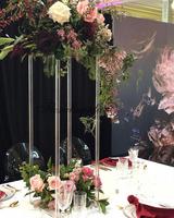 VONVIK Support de fleurs pliable moderne personnalisé pour centre de table de mariage