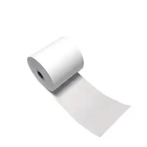 Rouleau de papier thermique bon marché de haute qualité résistant à l'eau thermique vente en gros ruban adhésif pour caisse enregistreuse Pos