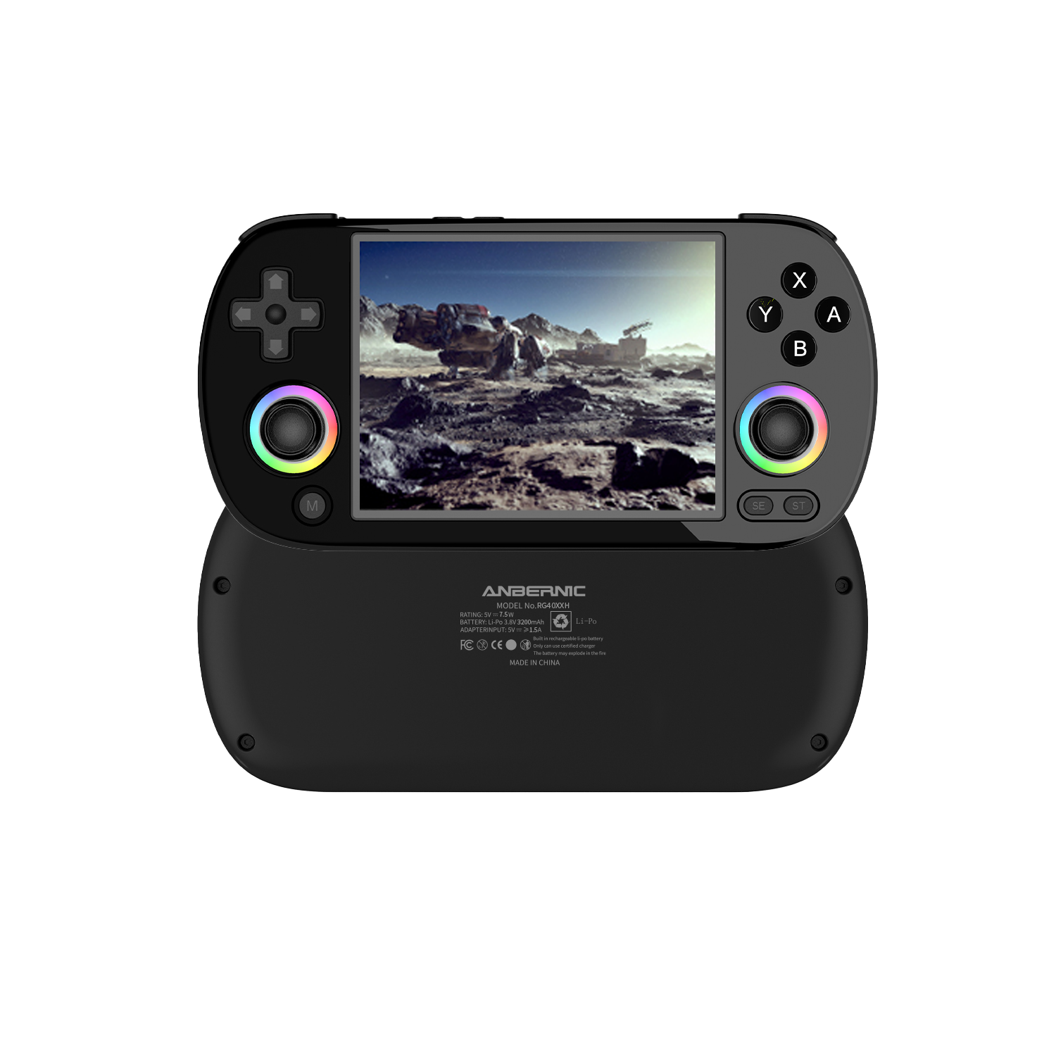 Anbernic RG40XX H Black,2024 New Game Console Psp, Linux