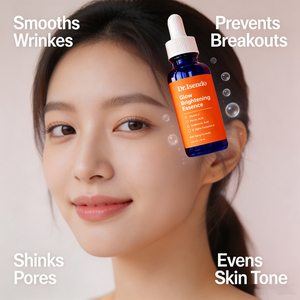 Suero Facial Coreano OEM/ODM con 20% de <span class=keywords><strong>Vitamina</strong></span> <span class=keywords><strong>C</strong></span>, Ácido Hialurónico, Ácido Ferúlico y <span class=keywords><strong>CE</strong></span>, Potente Antienvejecimiento y Antiarrugas - Product Image 3