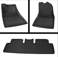 Ensemble de tapis de sol de luxe pour voiture Lolly L-0183, 4 pièces, tapis de sol imperméables en TPE pour Patrol Y61/Y62, garantie de 2 ans