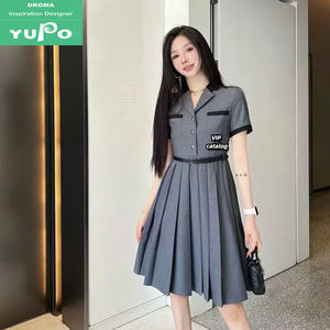 Robe noire de luxe de haute couture <span class=keywords><strong>Droma</strong></span>, style nouveau, robe amincissante pour femmes, vêtements d'été - Product Image 5