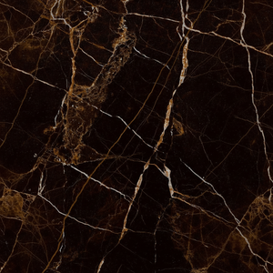 Azulejo interior de cerámica brillante de cuerpo completo de Color negro de 60x120 para azulejos de pared de suelo de mármol de porcelana pulida esmaltada de apartamento - Product Image 1