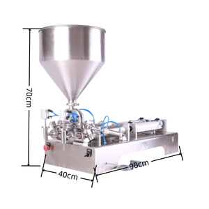 Semi-automatische industriële flesdoseermachine lotionflesvuller spuit 10ml 500ml 250ml kleine pasta vulmachine - Product Image 5