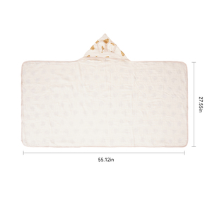 Toalla <span class=keywords><strong>de</strong></span> Baño con Capucha Personalizada para Bebé, 100% Algodón Orgánico, Toalla Poncho para Niños Pequeños, Manta para Bebé Recién Nacido, para <span class=keywords><strong>Playa</strong></span> y Natación - Product Image 2
