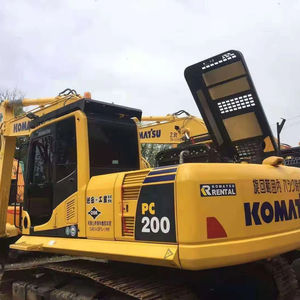 Excavateur Komatsu PC200 d'occasion Original japonais Excavateur hydraulique d'occasion Moteur principal Komatsu d'occasion 200-8 ventes - Product Image 1